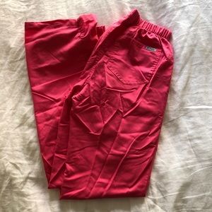 Grey’s Anatomy Hot Pink Scrub Pants - XS TALL